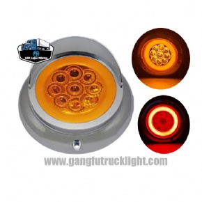 4 inch truck tail lights with halo ring