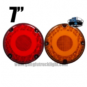 Luz trasera LED para camión de 7 pulgadas
