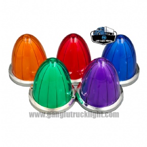 Luces LED delanteras laterales tipo sandía para camiones y remolques