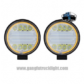 Luces de trabajo LED redondas de 4 pulgadas