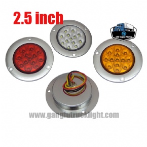 Luces laterales LED de 2,5 pulgadas para camión
