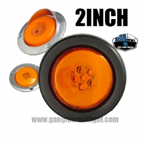 Luces laterales LED de 2 pulgadas para camión