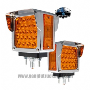 Luces LED de doble cara cuadradas de 115 mm para camión