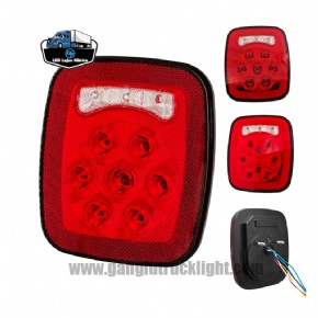 Luces de freno LED para camiones y autobuses